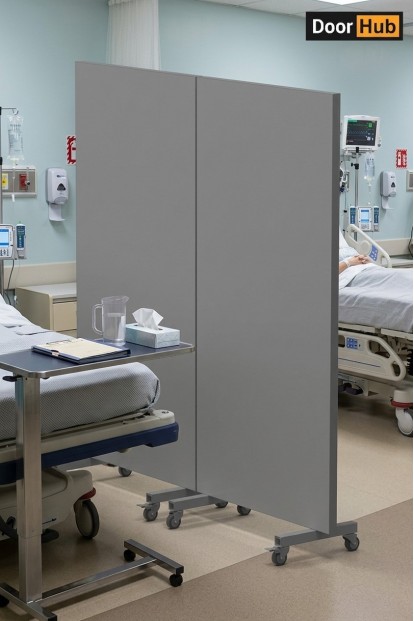 Mobile Hospital Partitions with Wheels UAE for Healthcare Projects